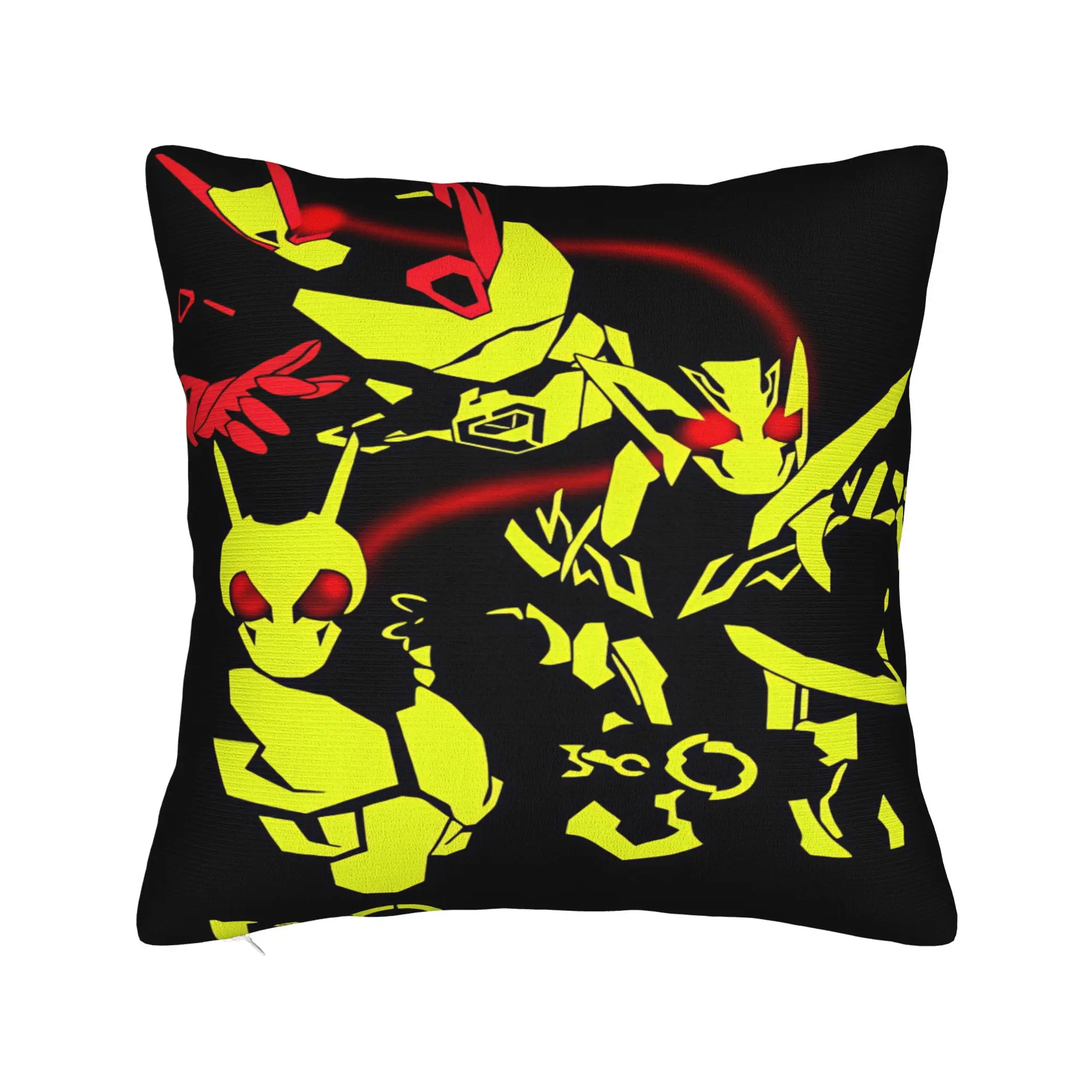 Kamen Riders Pillow Case  Vintage Pillow Cover Print Pillowcases For Office Car Home Decor