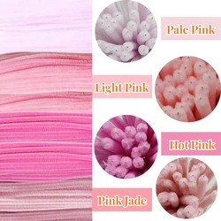 200 Pieces Pink Series Pipe Cleaners, Valentine's Mother's Day Pipe Cleaners, Pink Craft Pipe Cleaners, Chenille Stem