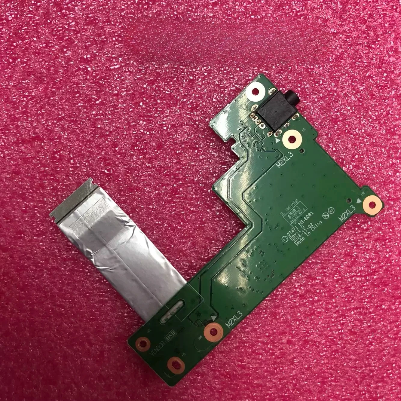 For T460S T470S Audio board, audio cable, sound card board, earphone small board with cable T470 S