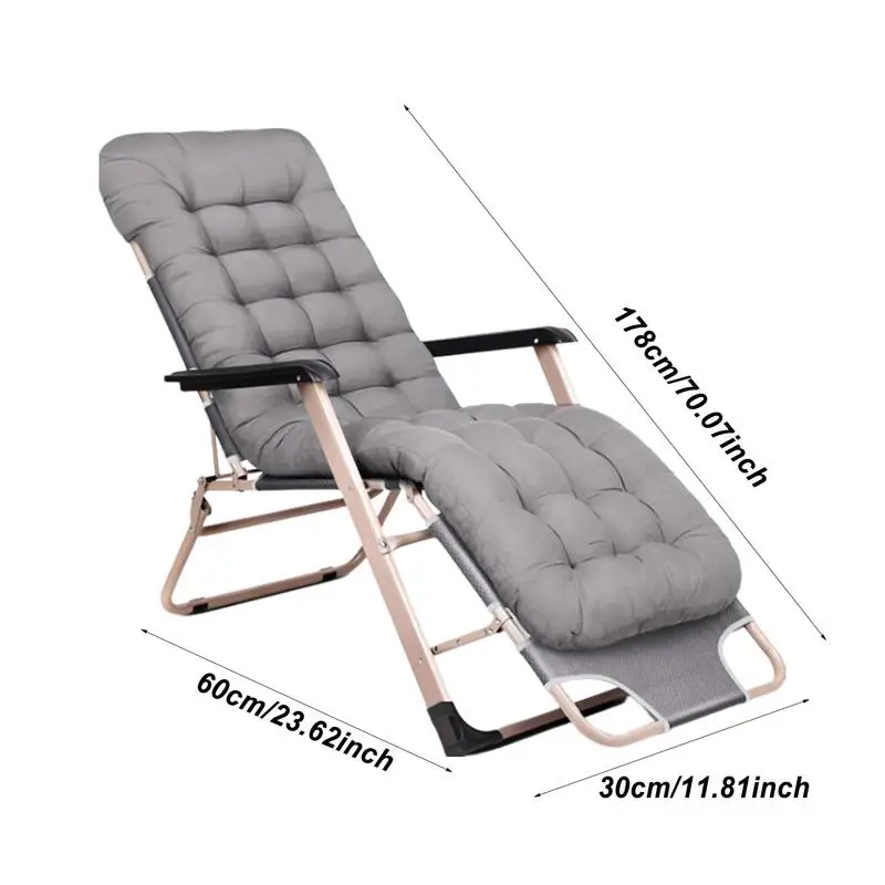 Folding Bed Chair Folding Lounge Chair Collapsible Patio Bed Chair Outdoor Recliners Lounge Chairs Driving Outdoor Folding Bed