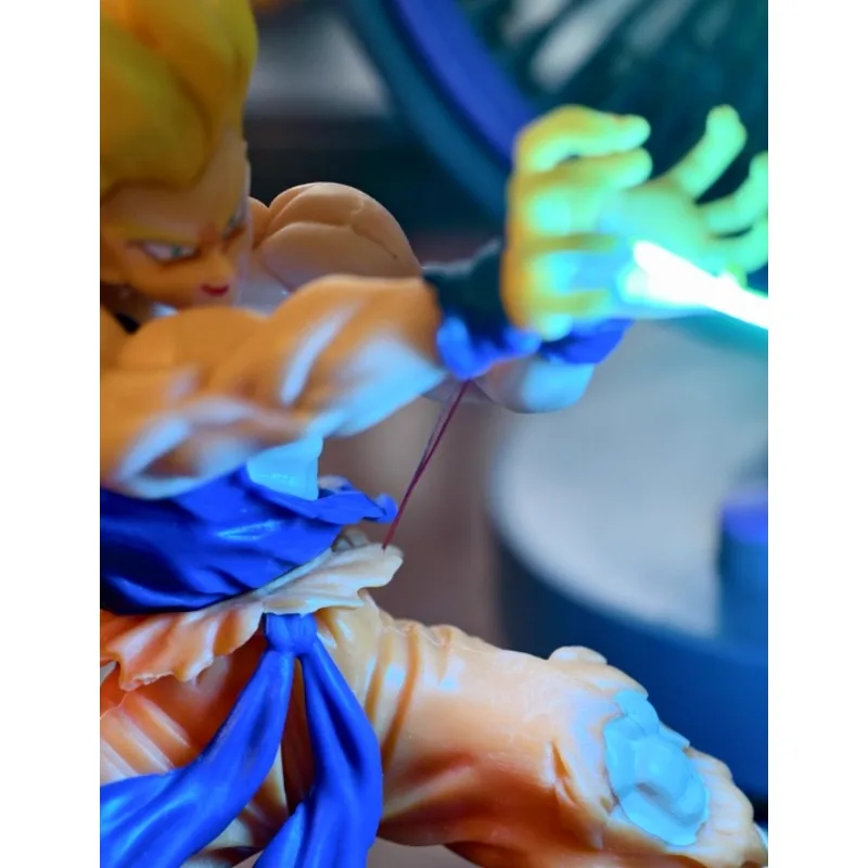 Dragon Ball Anime Sun WuKong Figure Kamehameha veilleuse modèle Anime ornement poupée bureau décoration jouet cadeau