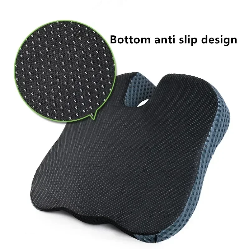 Memory Foam Car Booster Seat Pad, Universal All-season Cushion for Main Driver Comfort Support