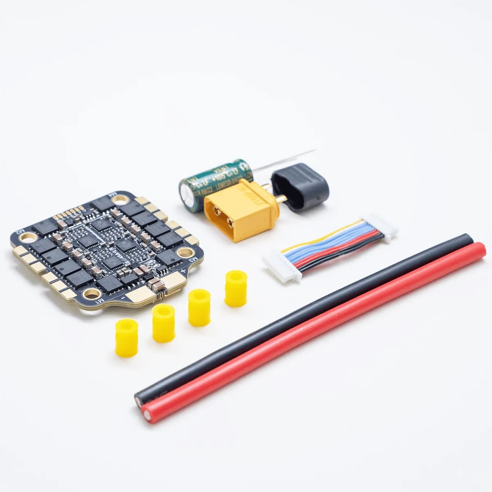 chongshan-e45-hf32-4in1-esc-hf32-チップ-45a-3-6s-blheli32-dshot1200-電流保護-30x30-マウント-5-6-インチ-fpv-rc-ドローン用