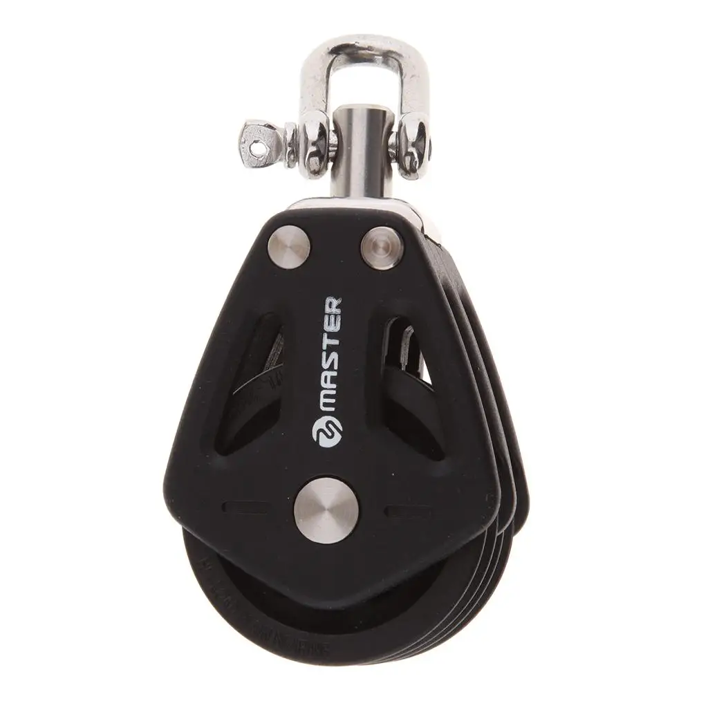 35 Swivel Double Pulley Bearing Block for Marine, Sailboat, Yacht