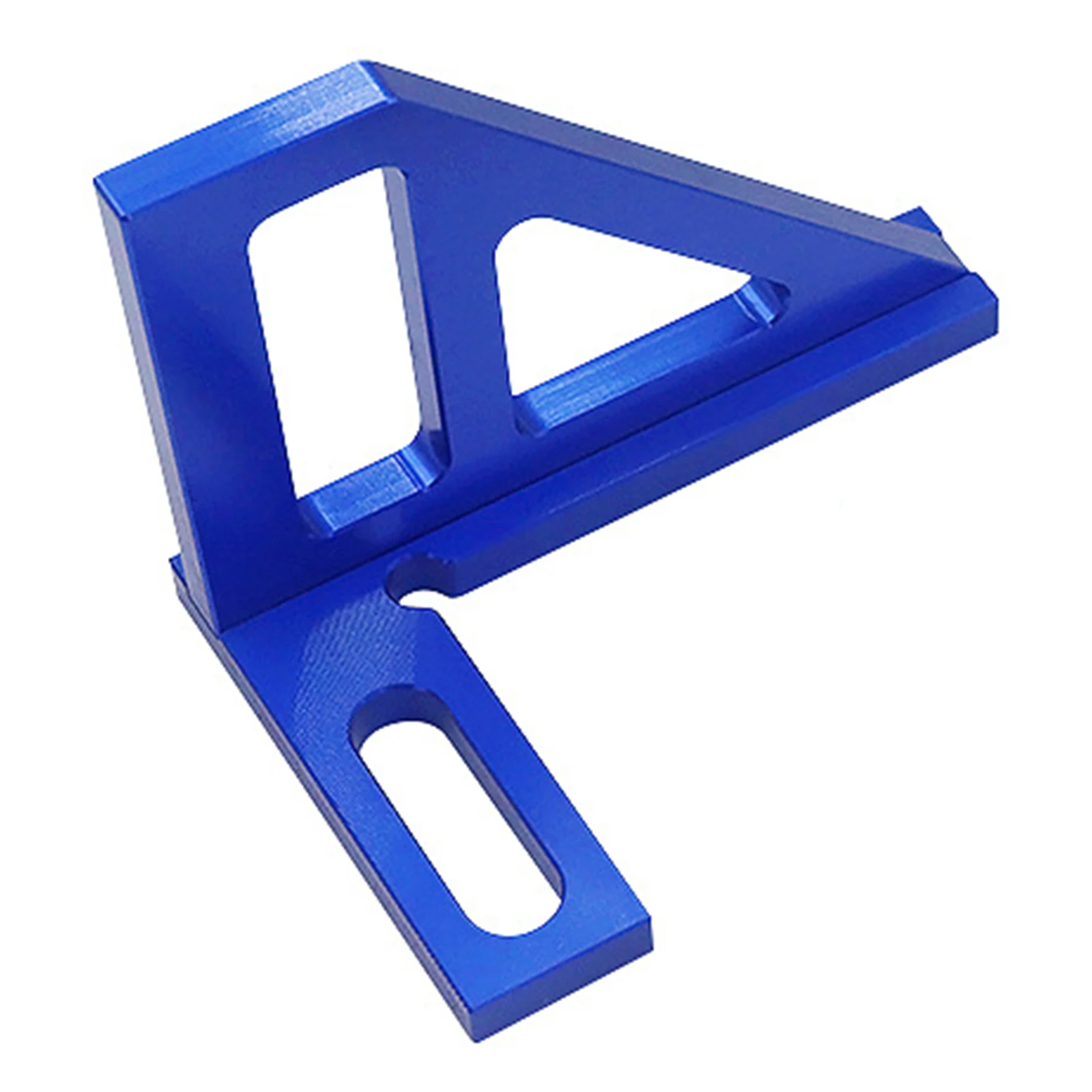 

Multifunctional Ruler 45 90 Degree Square Blue Imperial Scale Woodworking Engineer Tools Portable Aluminum Carpenter Accessories