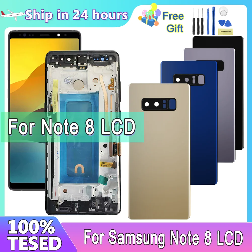 

TFT For Samsung Note 8 N950 N950U SM-N950F/DS LCD Display Touch Screen Digitizer For Samsung Note 8 LCD Screen Replacement