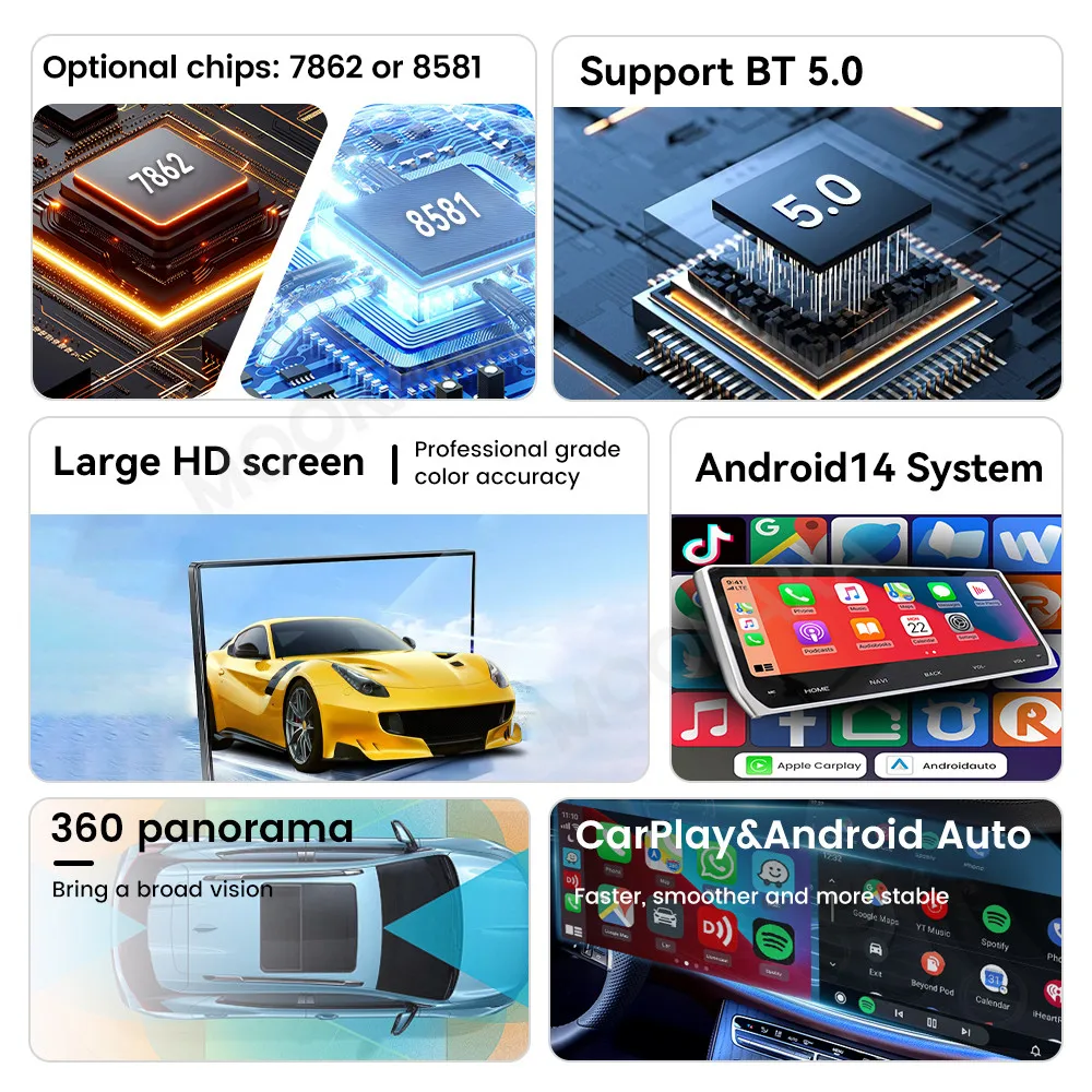 10.25" Screen Car Android 15.0 GPS Stereo For Jaguar XF XFL X260 2016-2018 CarPlay Multimedia Video Player Autoradio Navigation - view 3