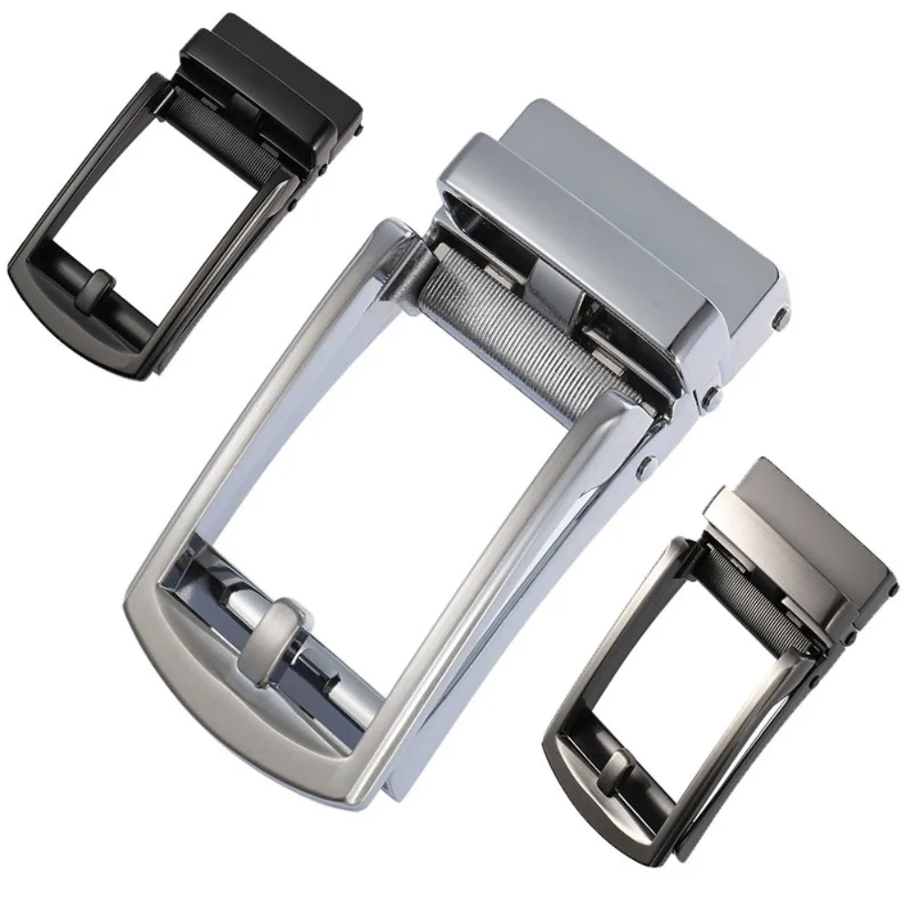 

Мужская сменная пряжка для ремня, прочная застежка из цинкового сплава для джинсов и рабочих брюк, долговечная головка пряжки с храповым механизмом 2026