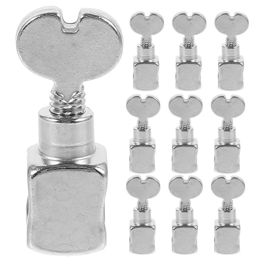 10 قطعة ملحقات ماكينة الخياطة حامل إبرة المشبك المعدني للتدوير المسمار لاستبدال الآلات المنزلية خمر الخياطين #4