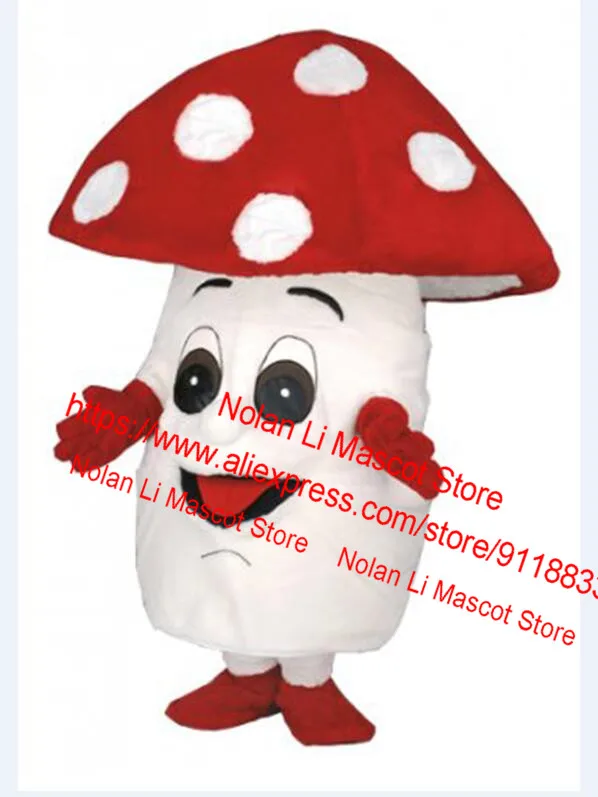 Hot Sale Adult EVA Material Mushroom Mascot Costume Vegetable Cartoon Suit Cosplay Movie Props Birthday Party Holiday Gift 577-3