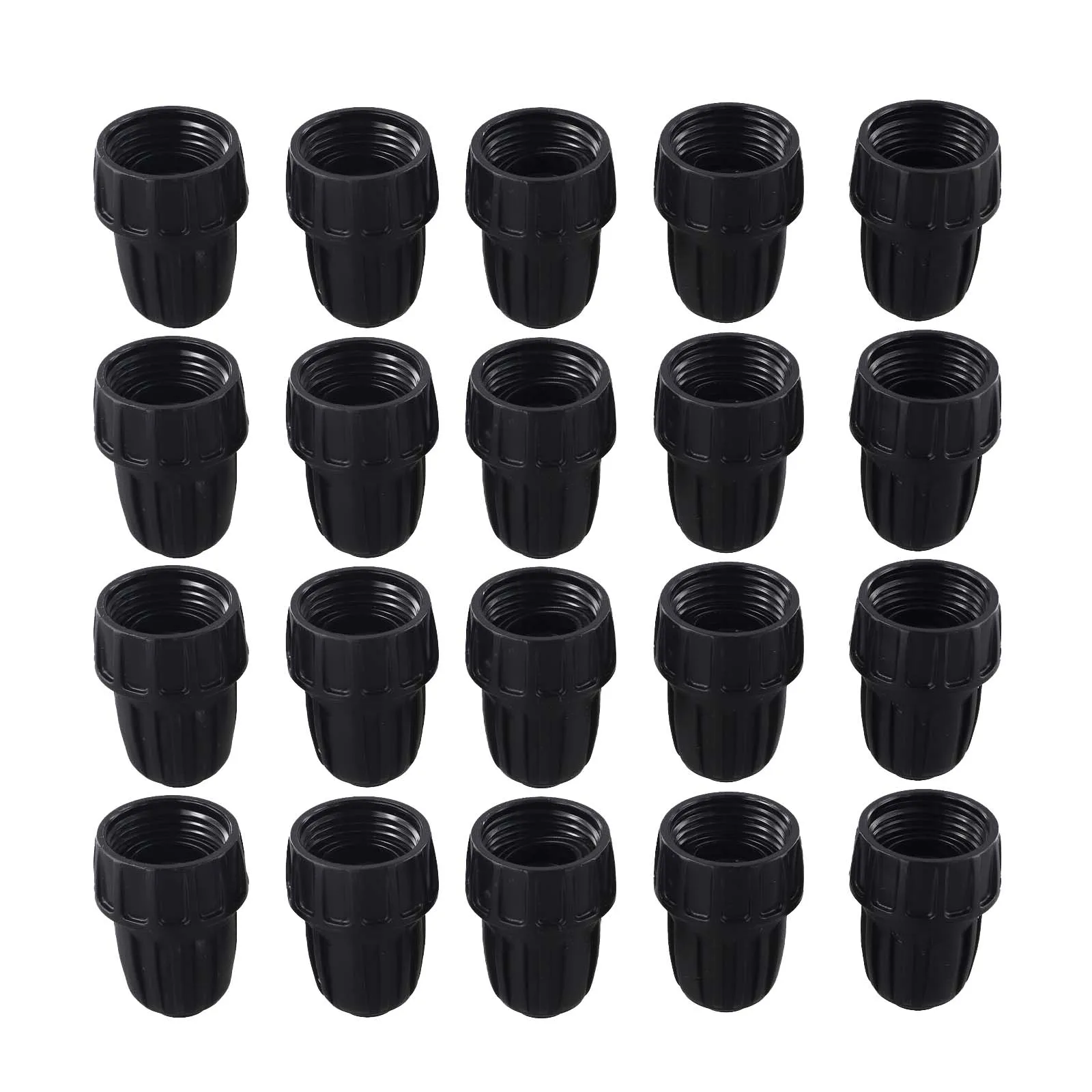 20 piece 3/4 in garden hose adapter to 1/2 in for drip tubing connector for consistent water delivery in landscaping