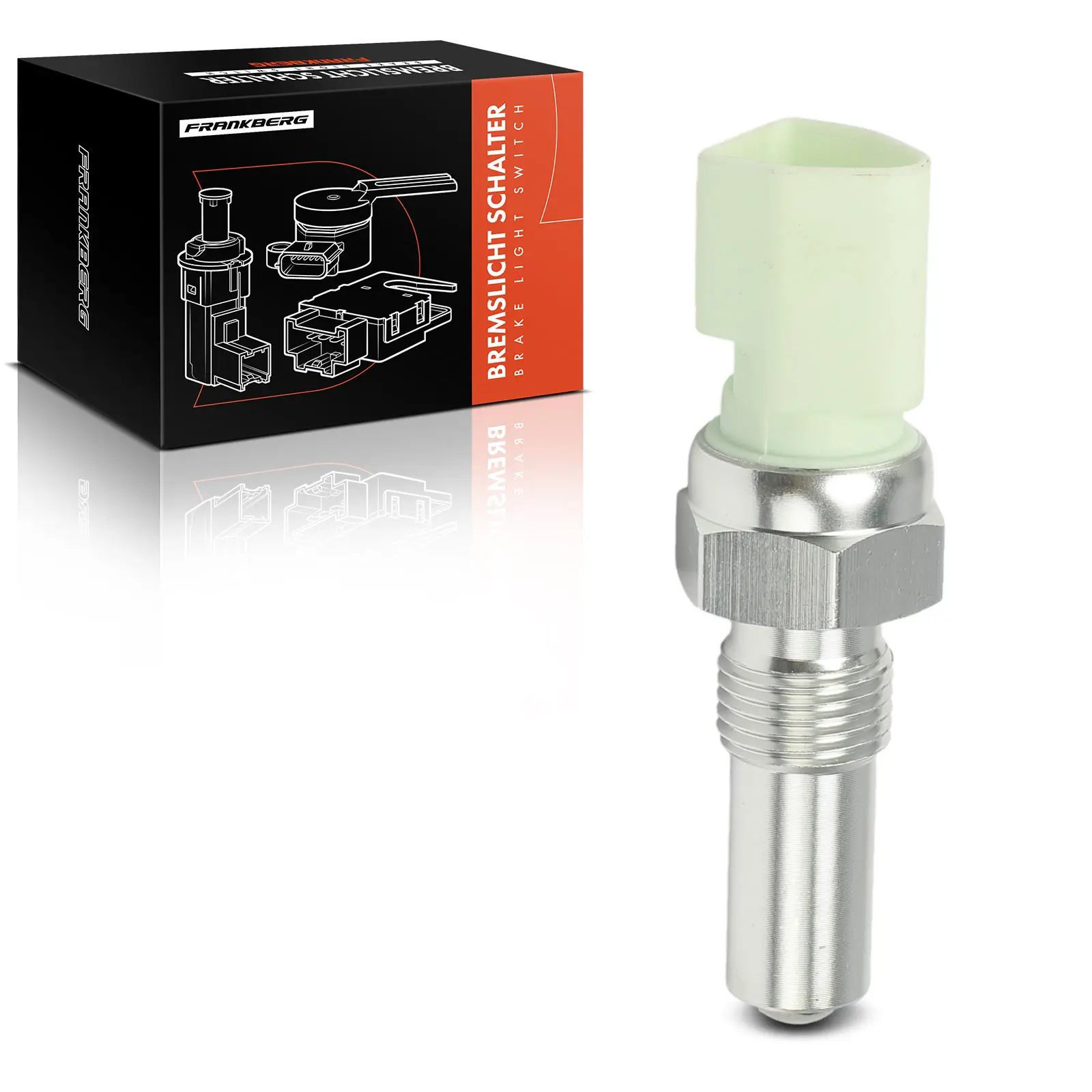 Frankberg 1x Remlichtschakelaar voor Ford Escort Fiesta Focus C-Max Fusion KA Puma Mazda 1029819 1112601 97FG15220AC 97FG15220AA