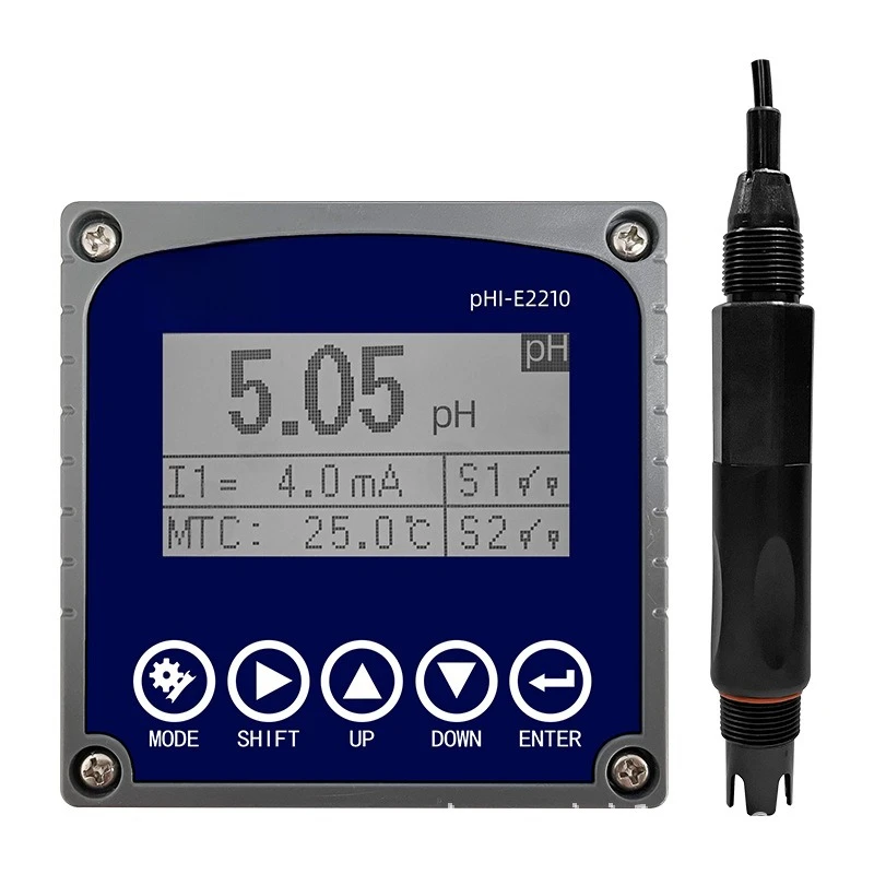 PHI-2210 Instrument Dosing Dedicated Online pH Meter Water Quality Analyzer Automatic Acid and Alkali Addition Equipment