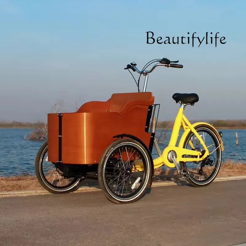 

European reverse cycling snack fresh-keeping refrigerated multi-functional moped human