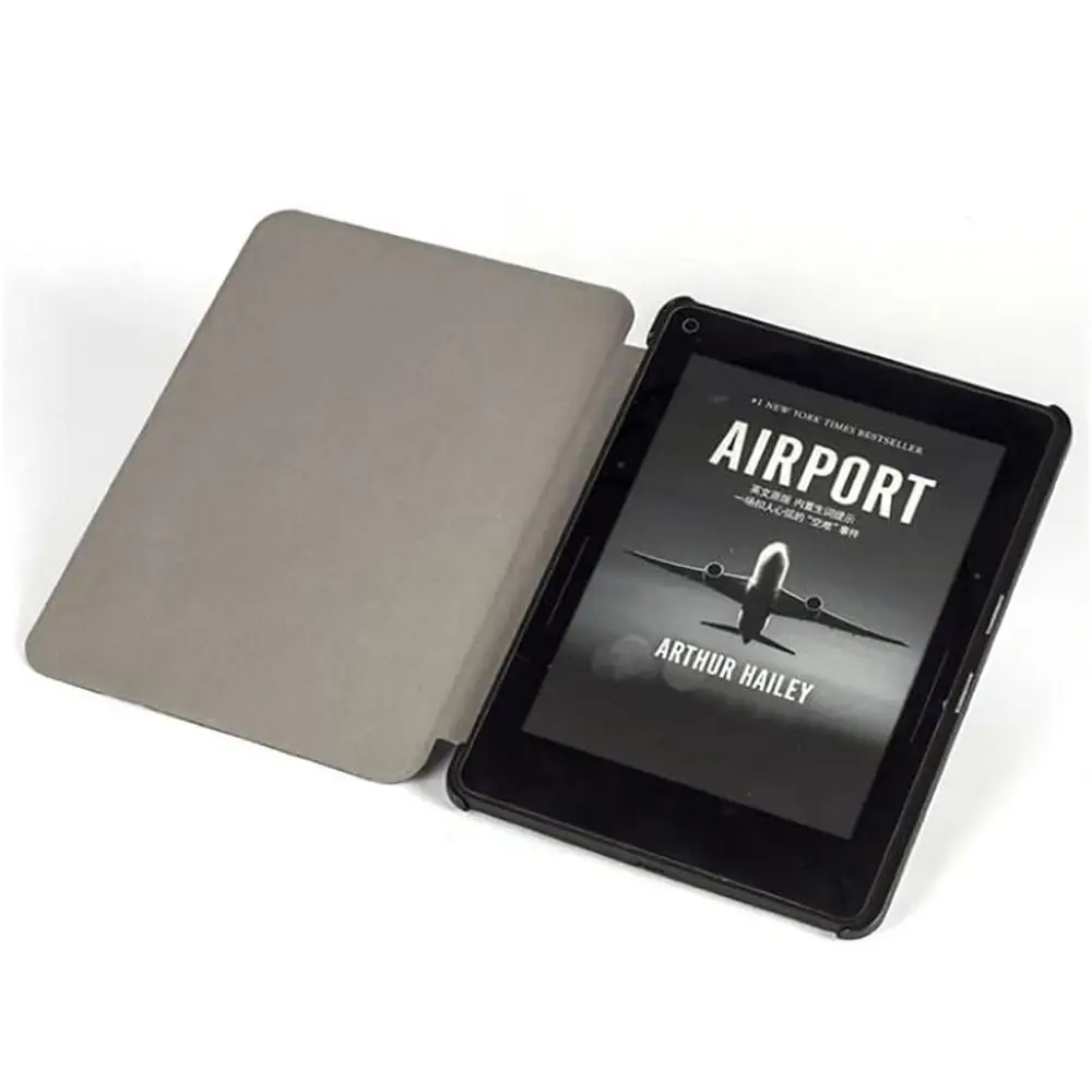 Funda de cuero PU para lector electrónico, cubierta inteligente a prueba de golpes, antiarañazos, colorida, 6 pulgadas, para Kindle Voyage