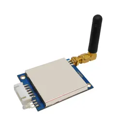 2sets/lot Long range 8km 30dBm 433MHz LoRa data transceiver module Lora6100PRO with UART AES encryption MESH network