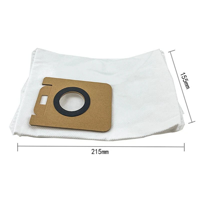 AD-9PCS sacos de pó para dreame l10 plus robô aspirador peças reposição saco lixo acessórios