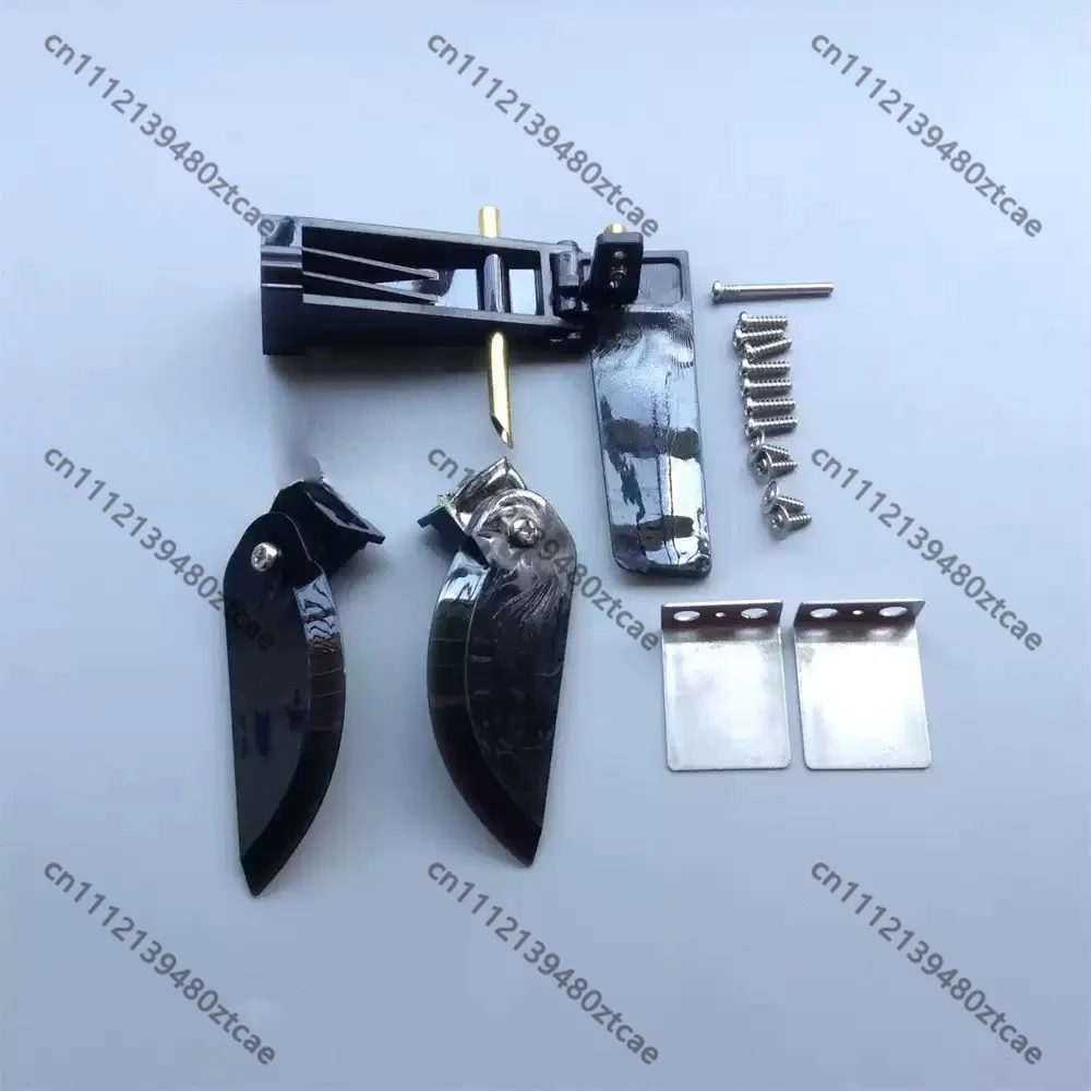 RC Speedboat Upgrade Spare Accessories Steering Tail Rudder Water Jet Nozzle Pressure Wave Board Kit
