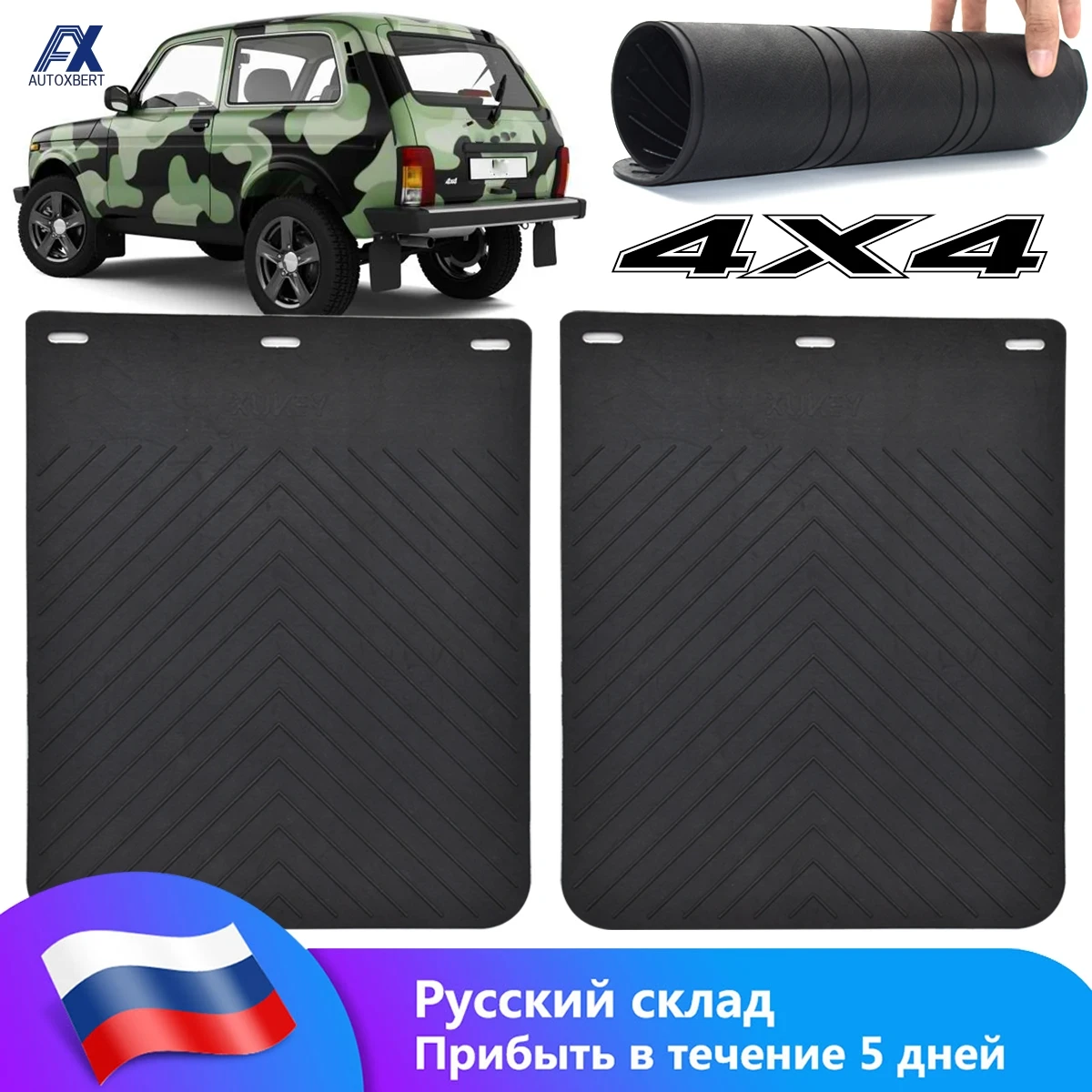 Mudflaps Mud Flaps Splash Guards Mudguards 4X4 4WD Truck UTE OFF-ROAD Rubber for Toyota Honda Jeep Mitsubishi Suzuki Isuzu Ford