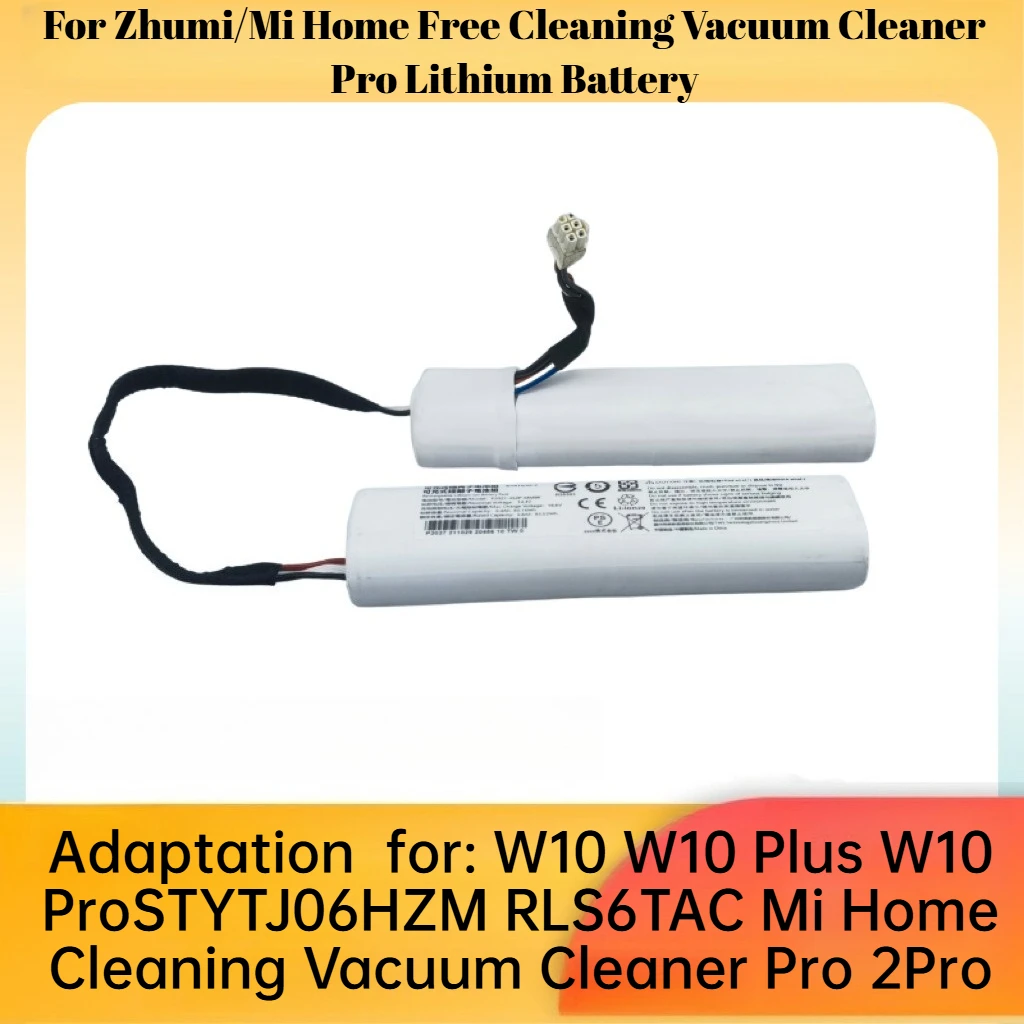 

Для Xiaomi Mijia STYTJ06ZHM Dreame W10 Plus W10 Pro Сменный аккумулятор высокой емкости 7000 мАч долговечный литий-ионный