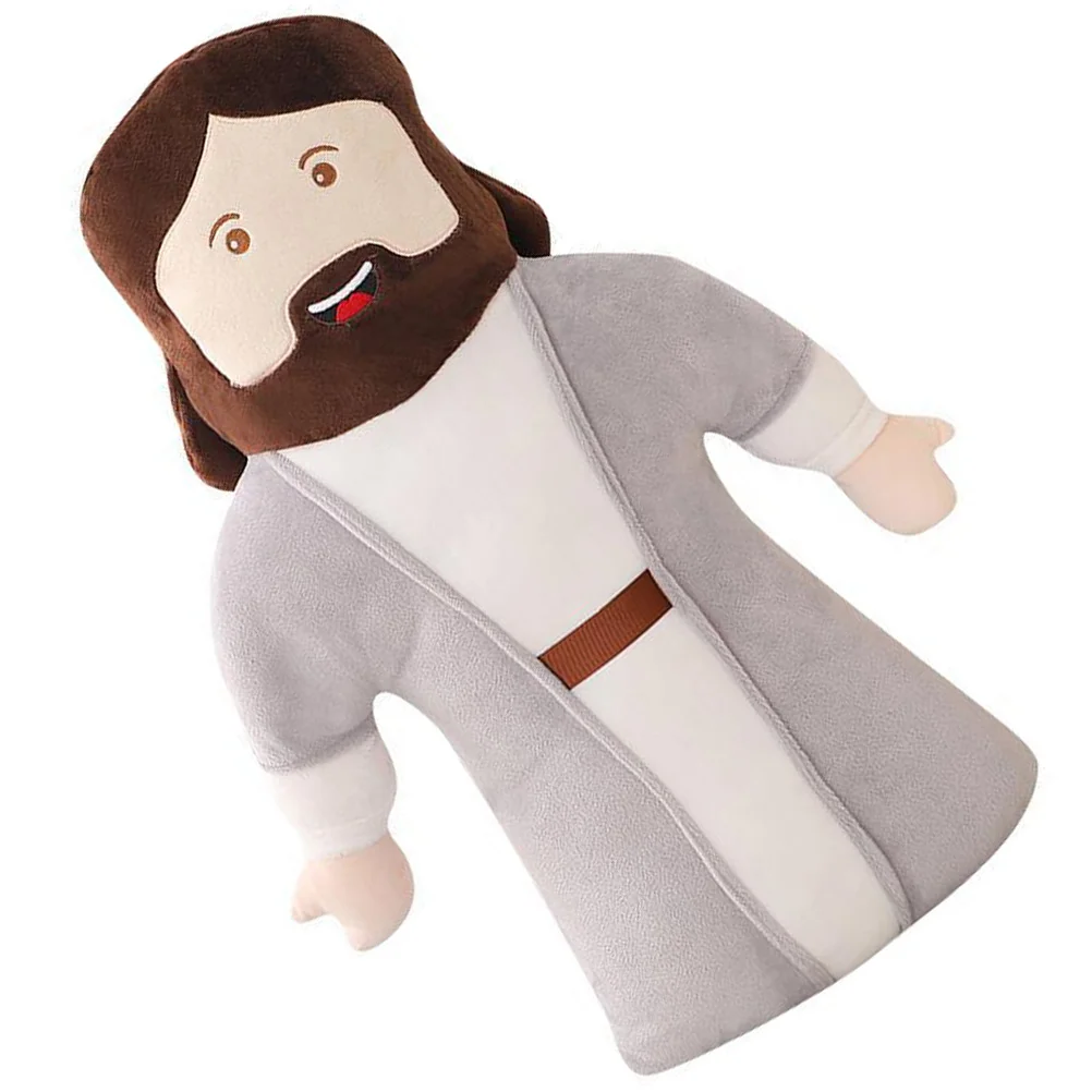 

Jesus Pillow Plush Toy Bedroom Decoration Creative Ornament Couch Decorative Toys