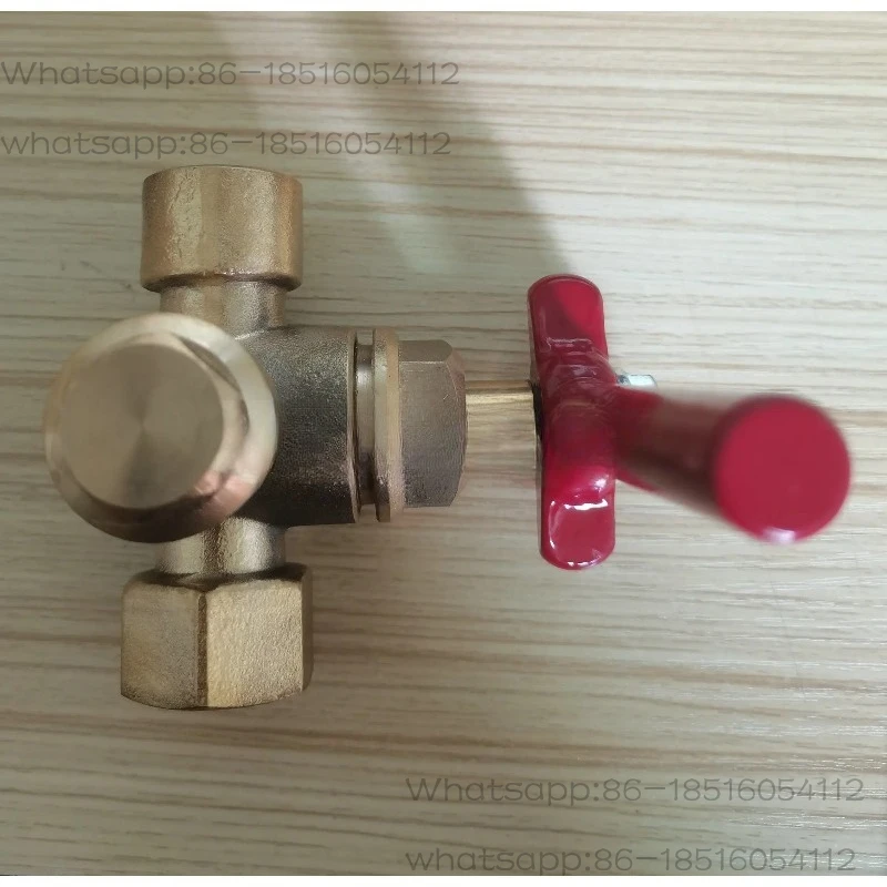 

Three Way Plug Valve Boiler Pressure Gauge Flushing Three Way Plug Valve High-pressure Steam