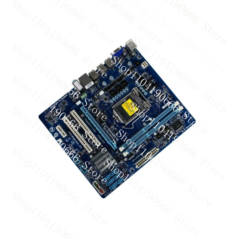 Para placa base GIGABYTE H55M-S2 H55 LGA1156 2 * DDR3 8G VGA M-ATX probado ok