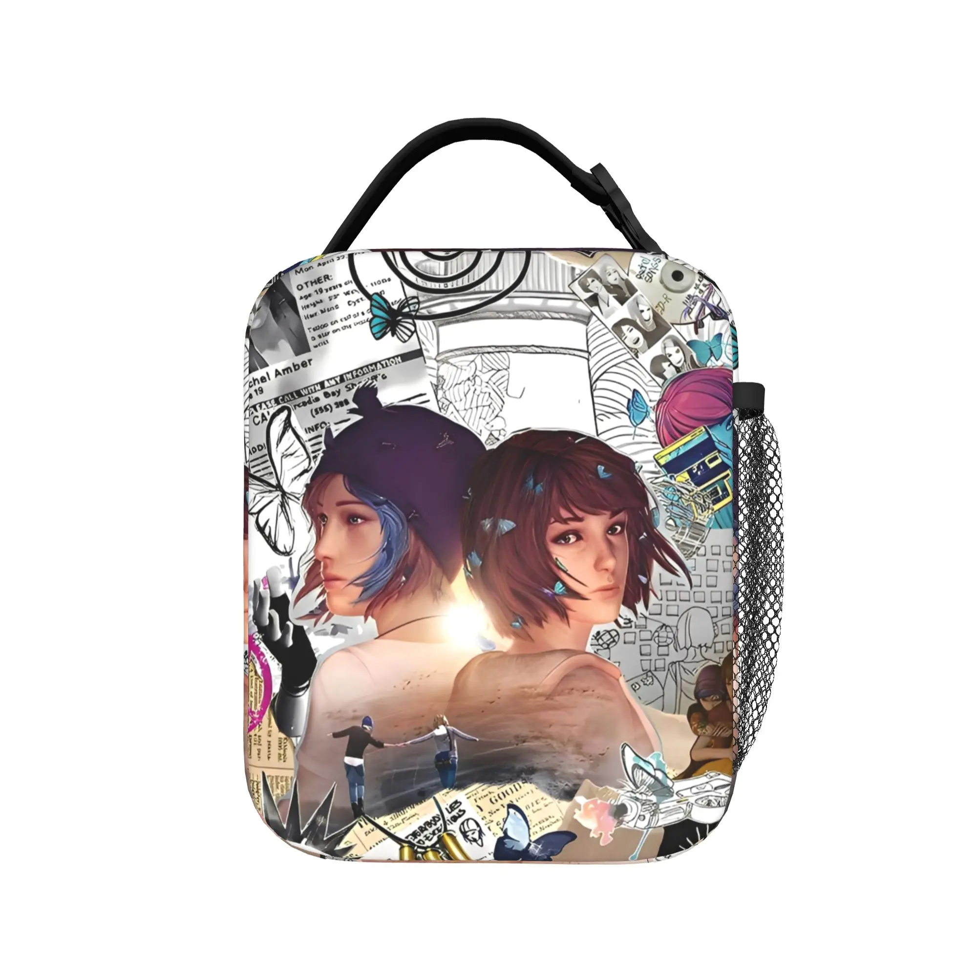 Life is Strange Game Insulated Lunch Bag Leakproof  Reusable Cooler Bag Lunch Box Tote Beach  Travel Men Women