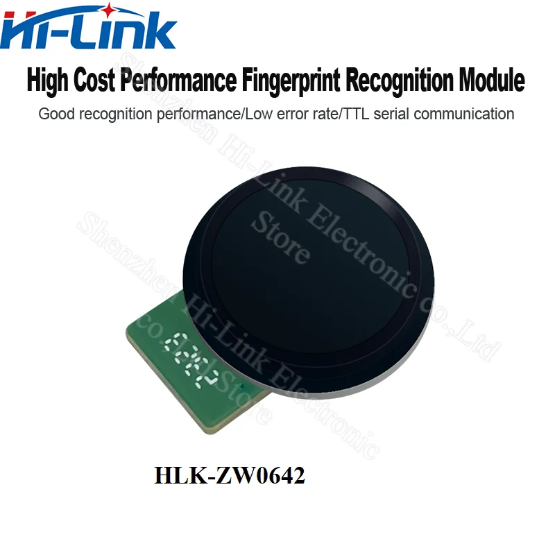 Fingerprint Recognition Module ZW0642 Capacitive Touch Racket-shaped Fingerprint Sensor Module Door Lock Collection