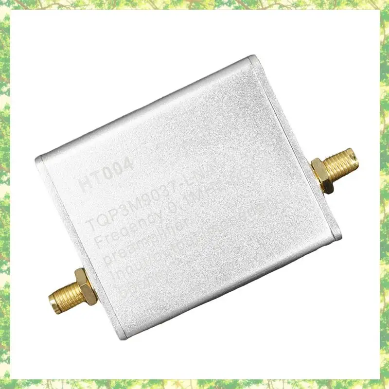 Amplificador de bajo ruido de banda completa Smart-100K-6Ghz, preamplificador de alta ganancia de 20Db, módulo LNA para Radio SDR definida por software y RF