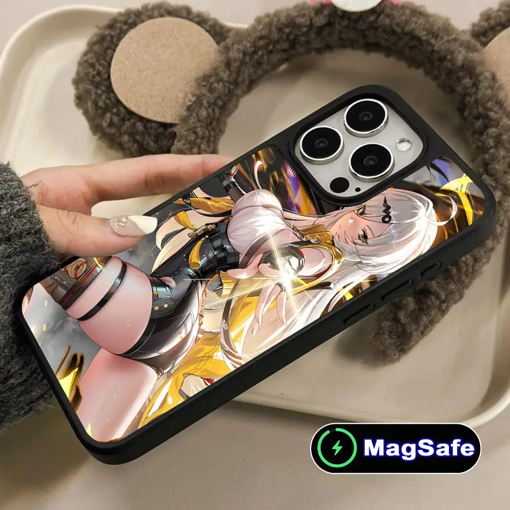 

Чехол для телефона Zenless Zone Zero Yixuan для iPhone 17, 16, 15, 14, 13, 12, 11 Air Pro Max Plus, цветной чехол Magsafe с матовой поверхностью