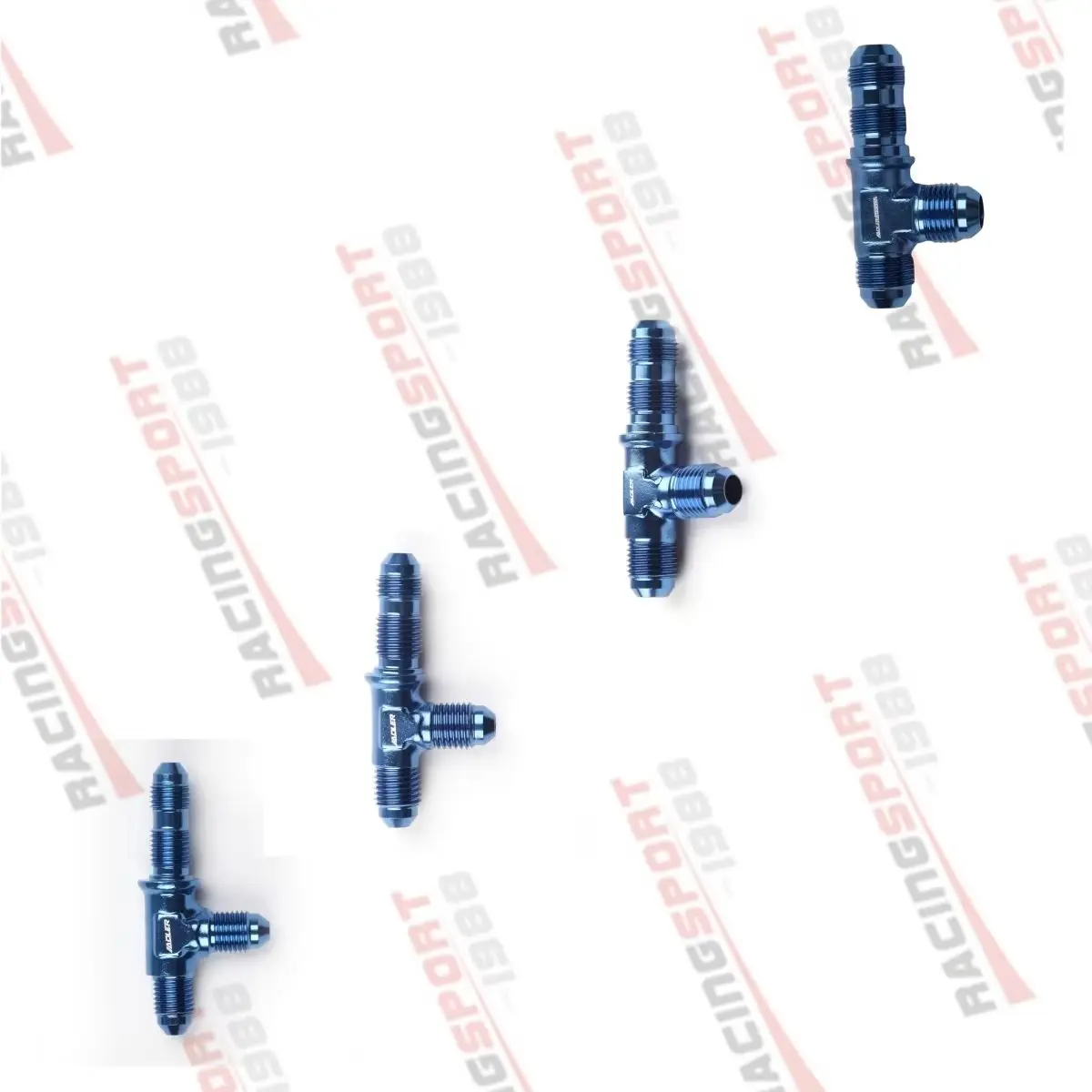 

AN3 -3AN 3AN AN4 AN6 AN8 AN10 AN12 Мужской раструбчатый тройник Т-образный 3-ходовой адаптер для переборки синий/черный