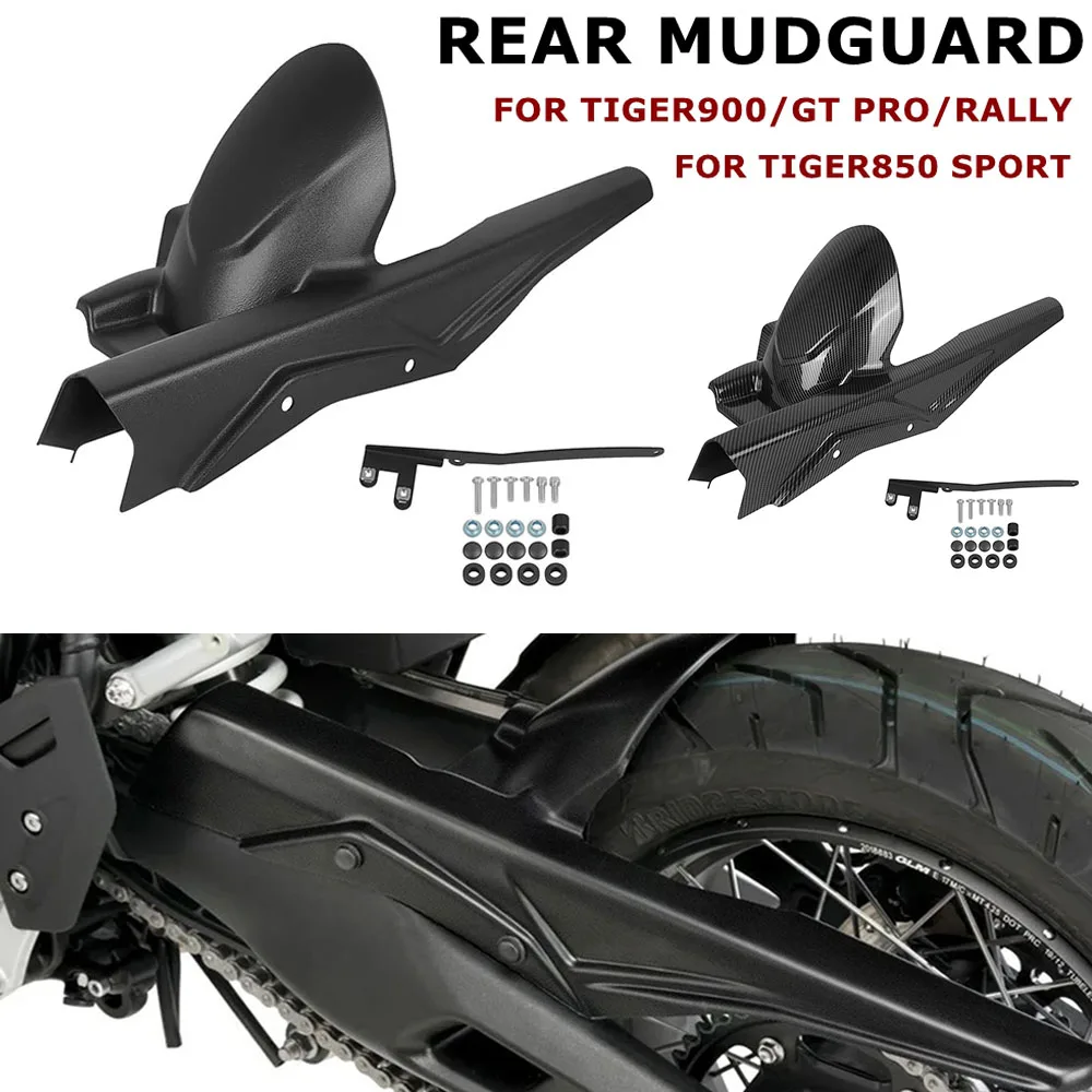 Rear Fender For TIGER900 900 GT TIGER 850 SPORT RALLY PRO 2020-2023 Motorcycle Rear Mudguard Hugger Splash Guard Protector