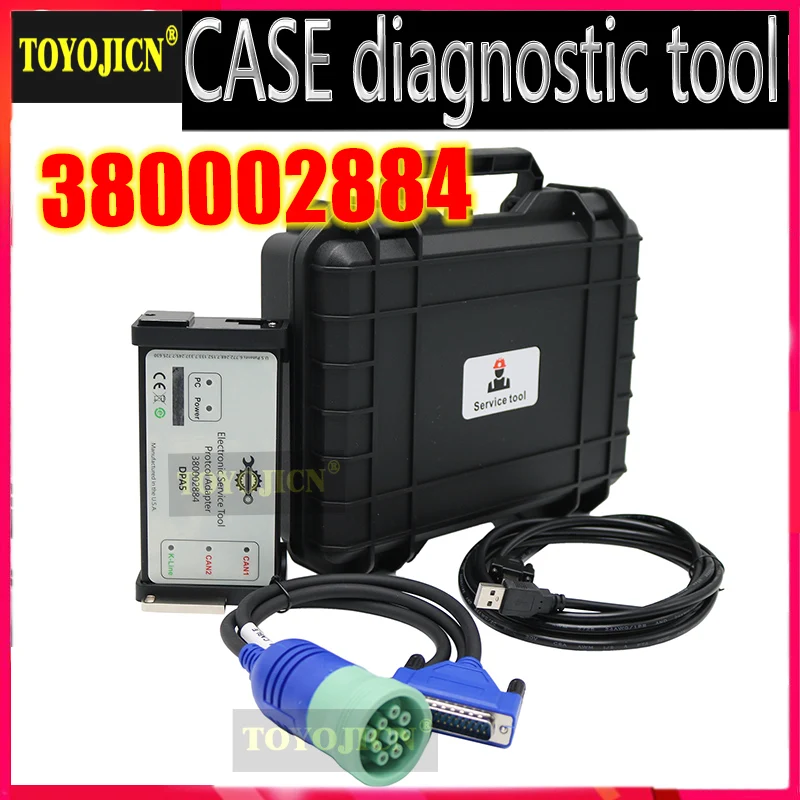 380002884 Подходит для диагностического сканера корпуса New Holland Dpa5 Est, инструмент для электронного ремонта Etim Go и Est V8.6 Dpa5 Diag
