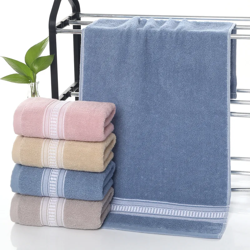 Soft and thick absorbent towel, suitable for washing and bathing in children and adults\' homes 13*28.74inch/33*73cm