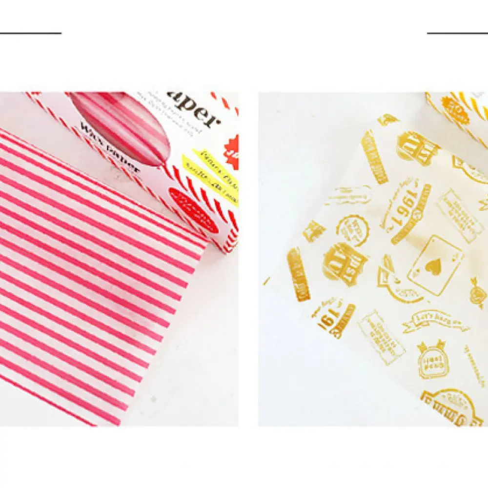 Greaseproof Wrapping Paper For Burgers Sandwiches Food Packaging Kitchen Baking Tools Sheets Oilproof Deli Liner