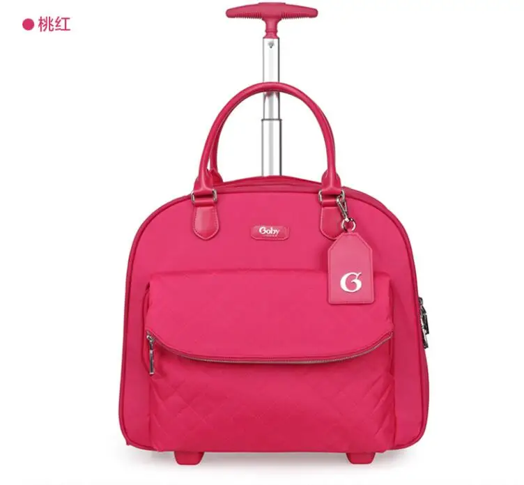 Women Rolling luggage suitcase  cabin size women carry on hand luggage bag wheeled bag Travel Trolley  bag carry on hand luggage