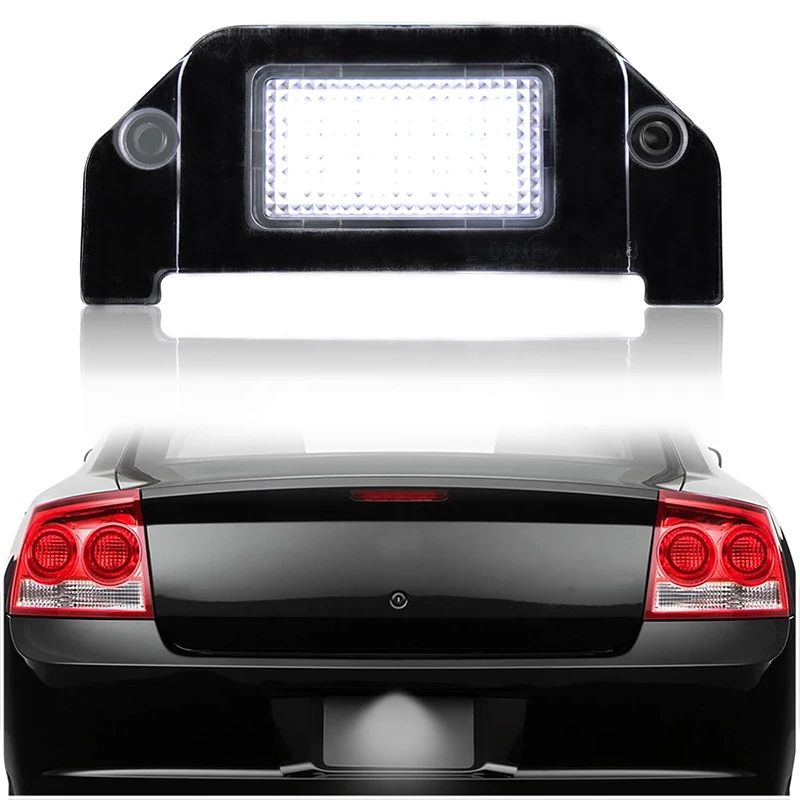 

White Led License Number Plate Light For Chrysler 300 300C 2005-2014 Chrysler Sebring 2007-2010 Car tail Lighting Source