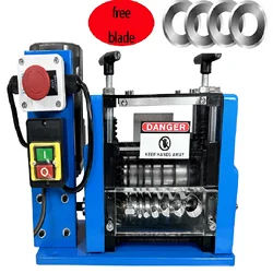 180W Electric Wire Stripping Machine 1-25mm Cable Stripper Copper Peeler For Copper Aluminium Wire Recovery 220V/110V