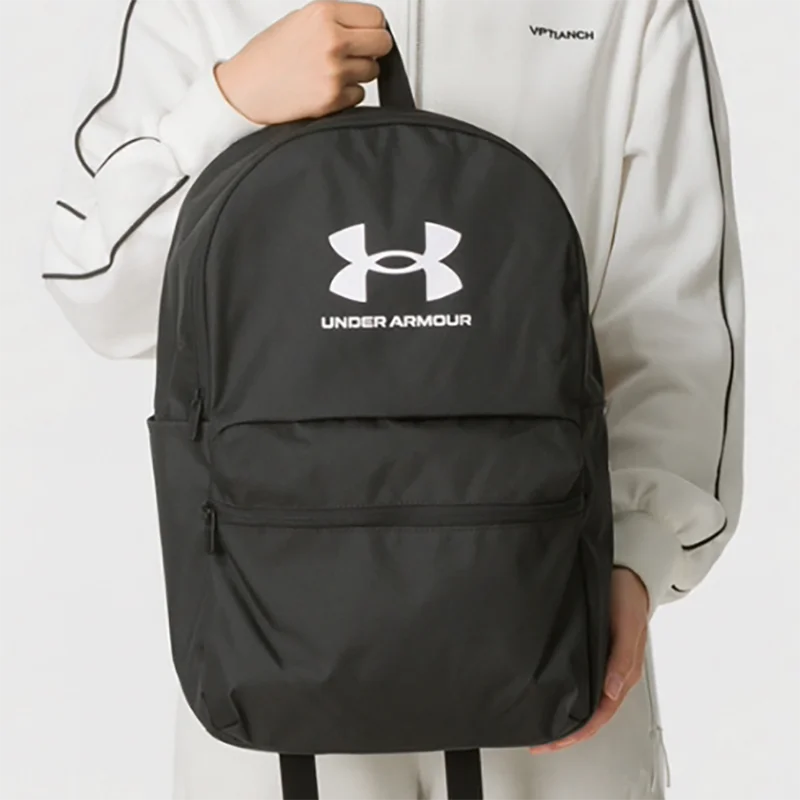 Under Armour Medium Backpack 1380476-001 Laptop Backpack With Side Water Bottle Pocket For Daily School Sports