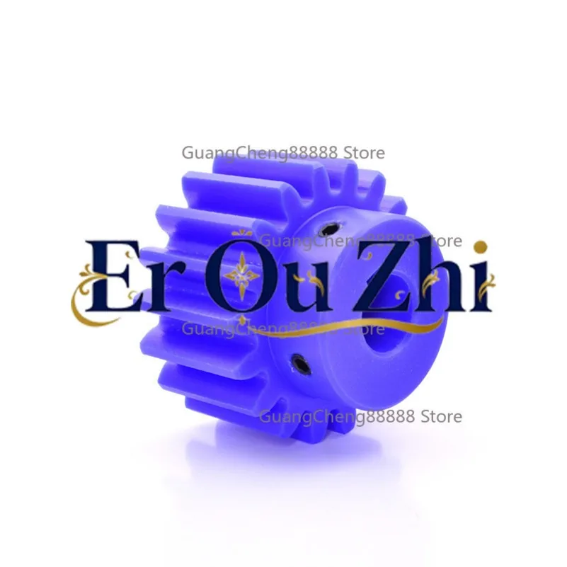 Blue Nylon Gear 3 Mode 12-30 Teeth, Motor Boss Gear, Cylindrical Spur Gear
