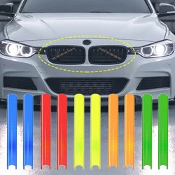 A Pair Car Front Grille Trim Strips For BMW F30 F31 F32 F33 F34 F36 F20 F21 F22 F23 G29 Car Sport Styling Decoration Accessories