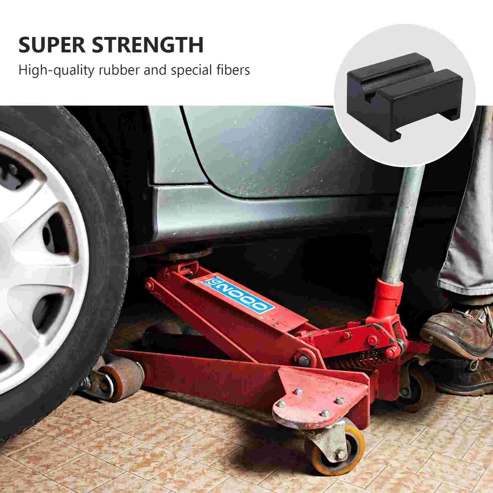 Trailer Stabilizer Jacks Frame Protector Puck Car Lift Rv Flooring Pinch Welds Pad Electric Rubber Stand & Hydraulic cat for