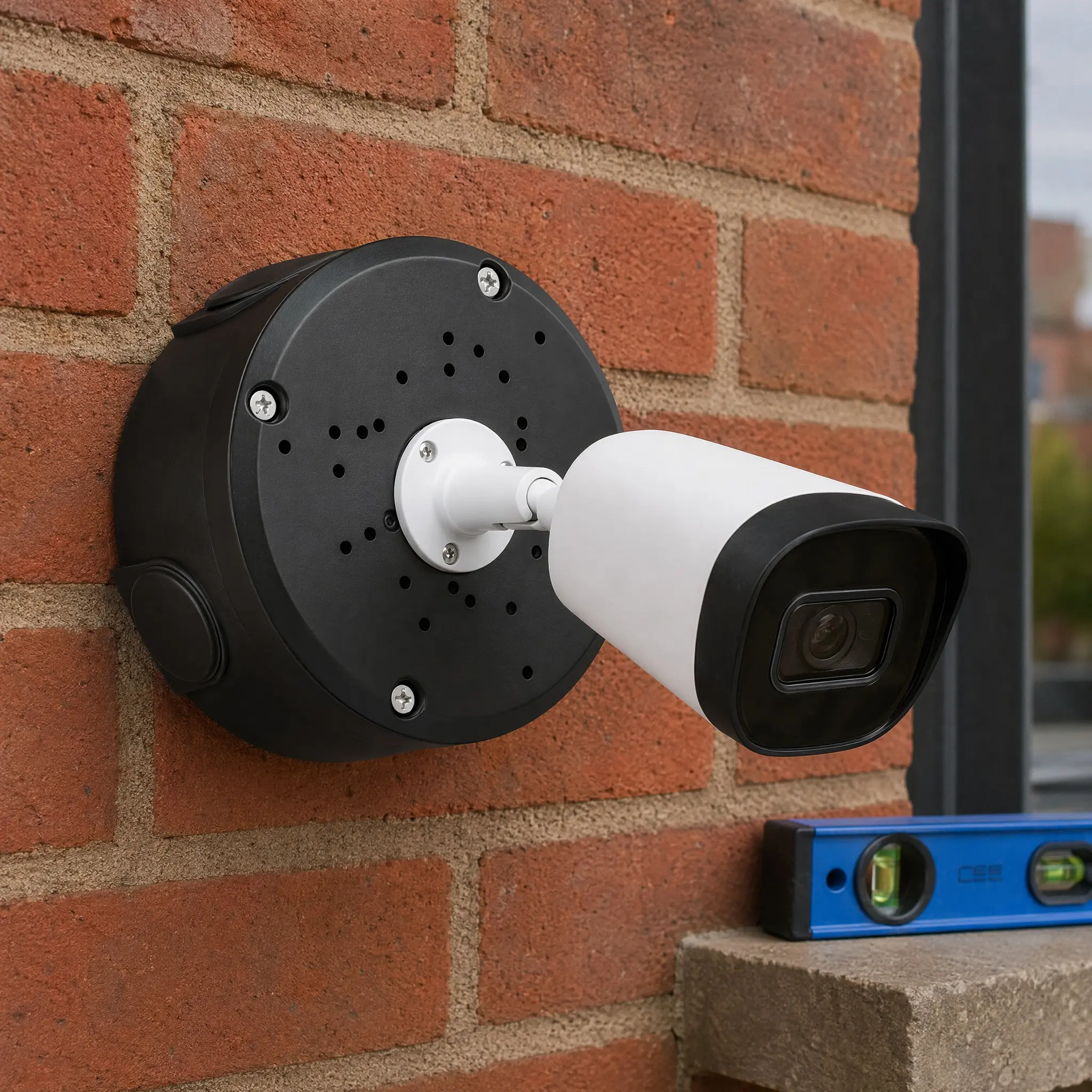 Universal Outdoor Dome Camera Covers Waterproof Junction Box Hide Cable Office Commercial Security