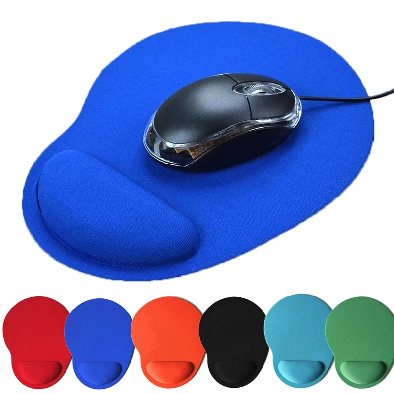 Colors Wristband Mouse Pad With Wrist Protect Notebook Environmental Protection EVA Wristband Mice Pad For Keyboard Mice Laptops