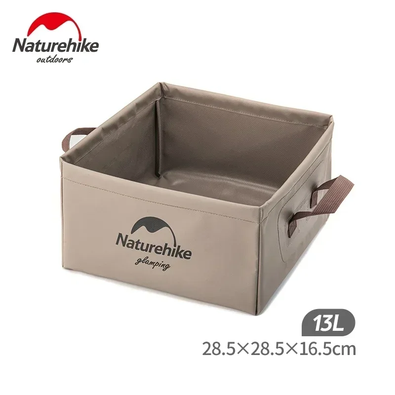 

Naturehike 13L Foldable Square Water Sink Bucket Storage Bag Travel Portable Outdoor Durable Camping Hiking kamp