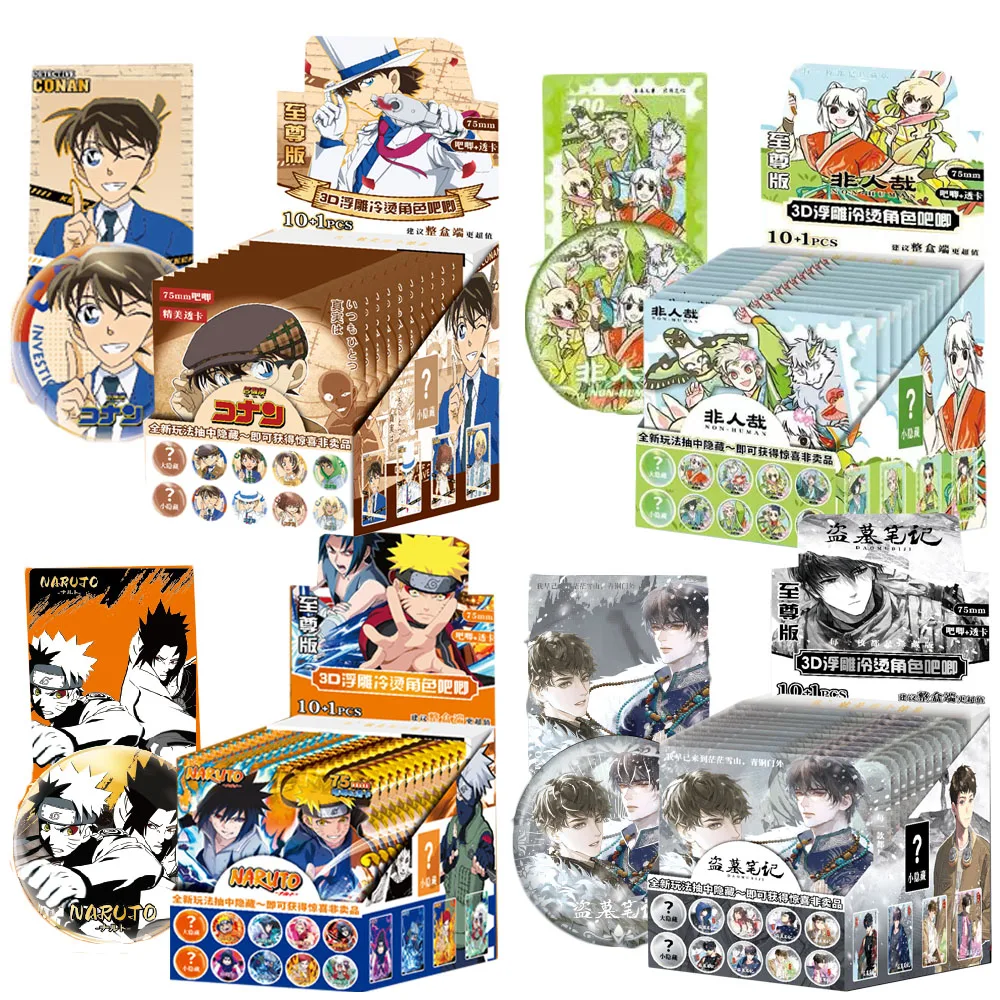 

Новый значок периферийных устройств в стиле аниме 75 мм, 3D рельефный дизайн, сумка для показа, подвеска для одежды, украшения-сюрприз, подарки на день рождения для друзей