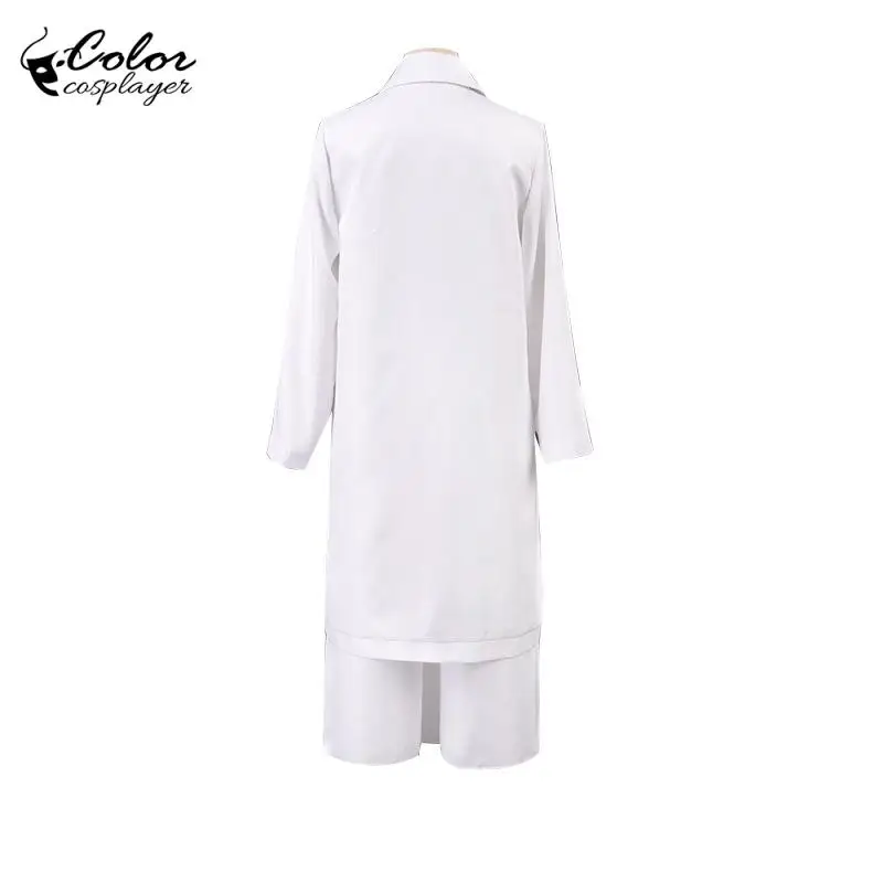 Color Cosplayer Japanese Anime White Trench Coat Pants Outfits Cosplay Anime Halloween Comic-Con Carnival Costumes Dress