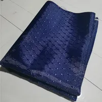 Real Carbon Fiber and  Kevlar Mixed fabrics Cloth Football Honeycomb pattern Blue color 3K 240gsm 2x2 40\