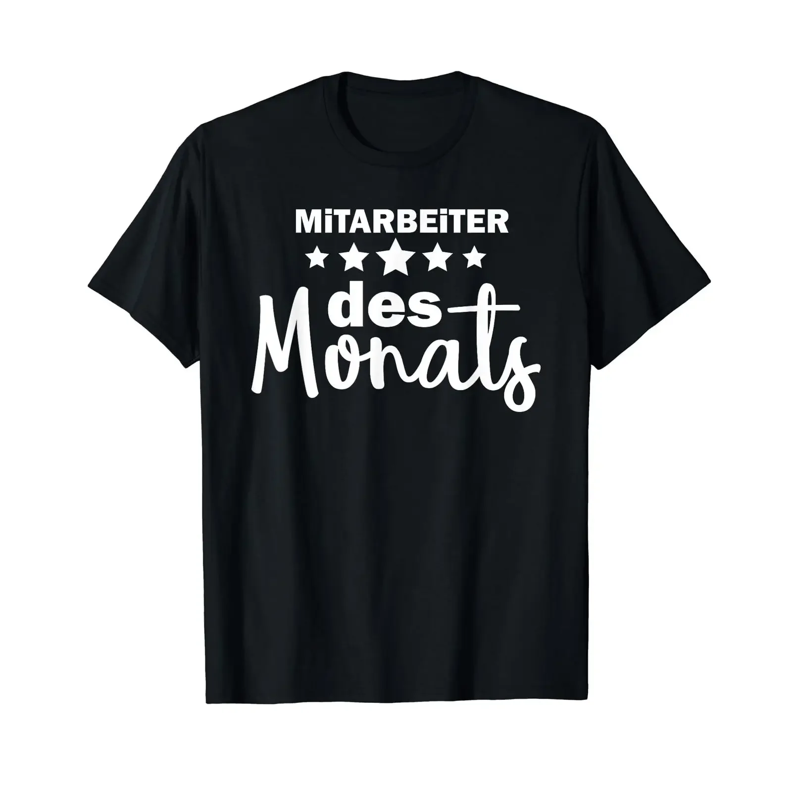 Employee of the Month T Shirt black vintage Washed Breathable designer clothes homme Unisex Stretched Comfortable Soft fashion